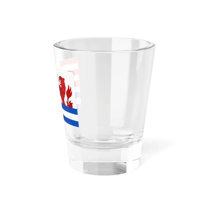 Terneuzen vlag (Netherlands) Shot Glass 1.5oz - Go Mug Yourself