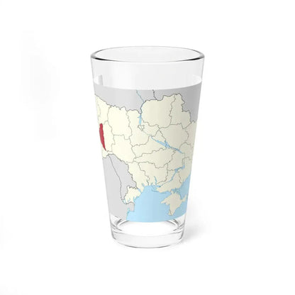 Ternopil in Ukraine (Ukraine) Pint Glass 16oz 16oz - Go Mug Yourself