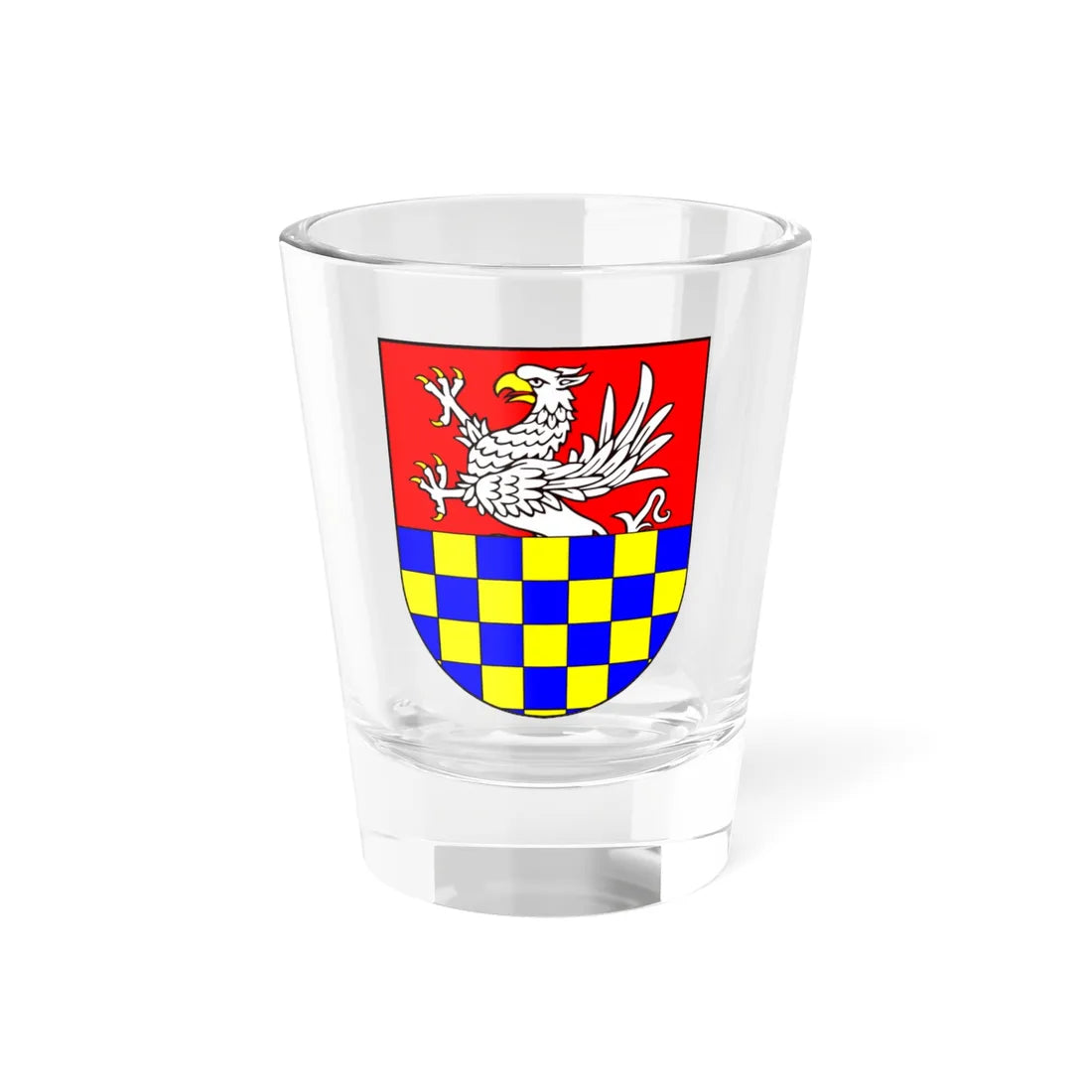 Terra Bernstein - Pommern-Wolgast COA (Poland) (Coat of Arms) Shot Glass 1.5oz 1.5oz - Go Mug Yourself