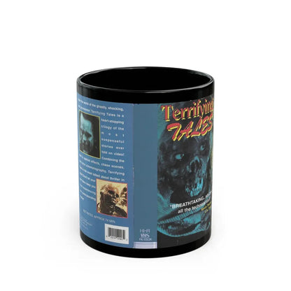 TERRIFYING TALES (VHS COVER) - Black Coffee Mug 11oz - Go Mug Yourself