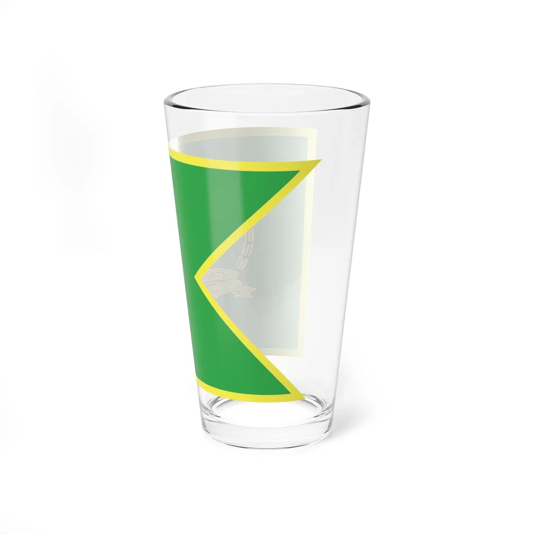 Territorial Army Flag (India) Pint Glass 16oz - Go Mug Yourself