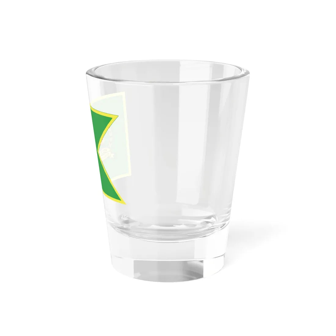 Territorial Army Flag (India) Shot Glass 1.5oz - Go Mug Yourself
