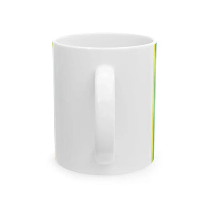 Territorial Army Flag (India) White Coffee Mug - Go Mug Yourself