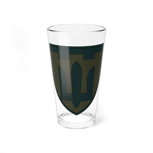 Territorial Defence Froces branch v2 (Ukraine) Pint Glass 16oz 16oz - Go Mug Yourself