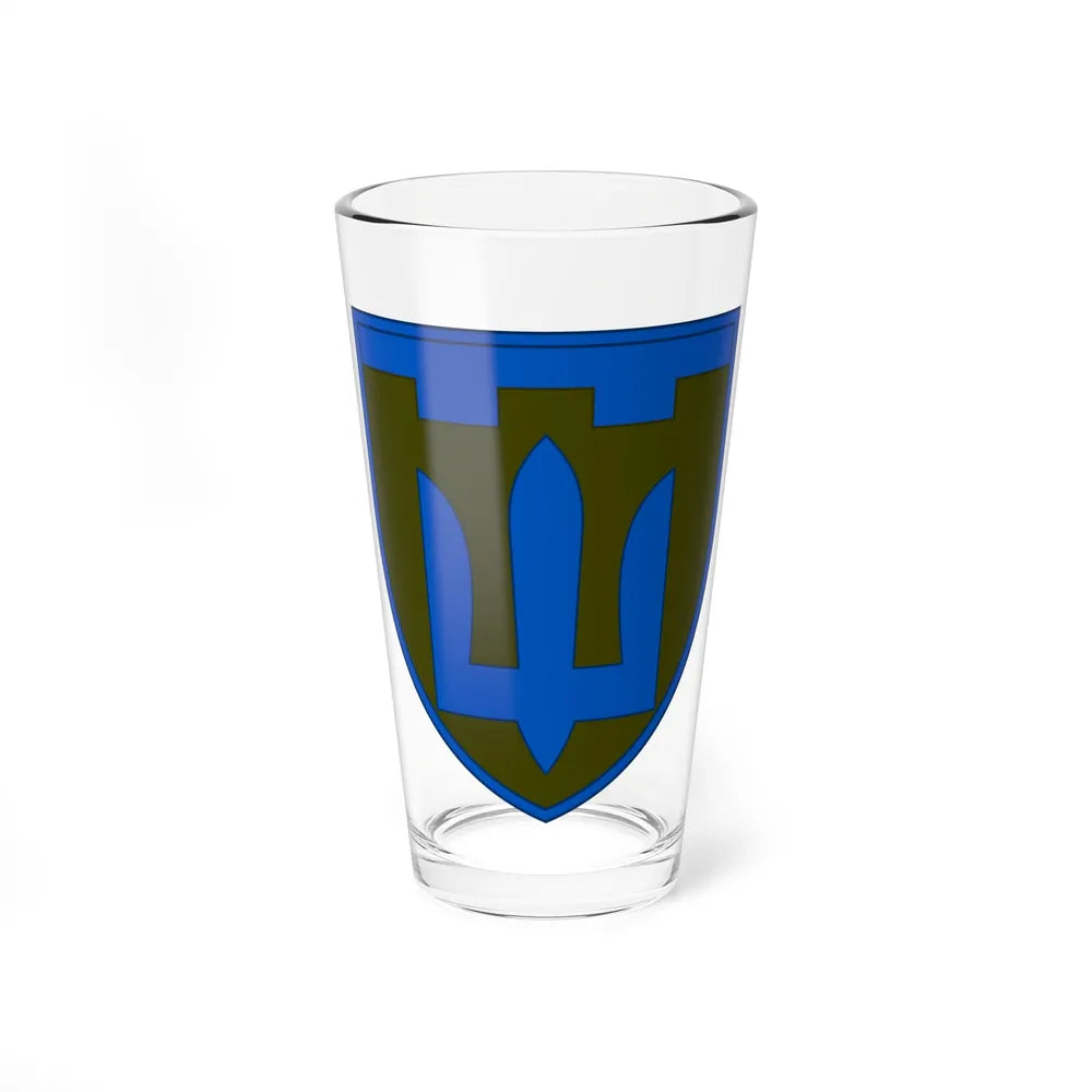 Territorial Defense Forces (Ukraine) (Ukraine) Pint Glass 16oz-16oz-Go Mug Yourself