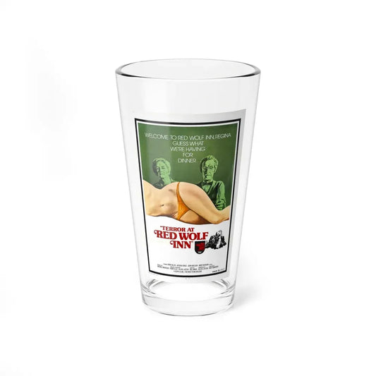 TERROR AT RED WOLF INN 1972 Movie Poster - Pint Glass 16oz 16oz - Go Mug Yourself