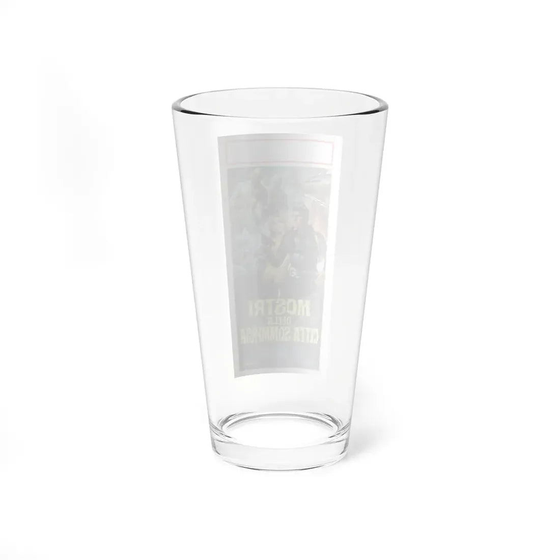 TERROR BENEATH THE SEA (ITALIAN) 1966 Movie Poster - Pint Glass 16oz - Go Mug Yourself