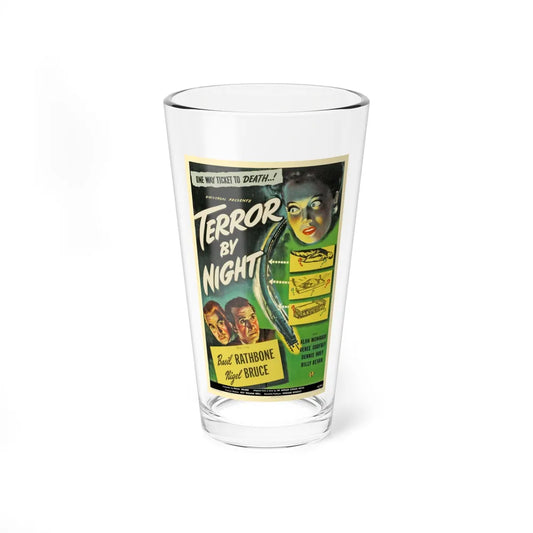 TERROR BY NIGHT 1946 Movie Poster - Pint Glass 16oz-16oz-Go Mug Yourself