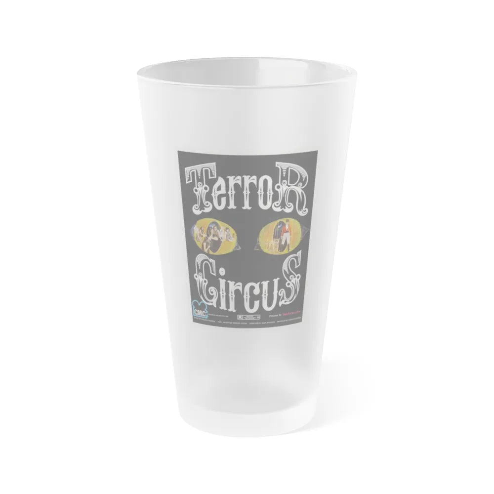 TERROR CIRCUS (BARN OF THE NAKED DEAD) 1973 Movie Poster - Frosted Pint Glass 16oz-Go Mug Yourself