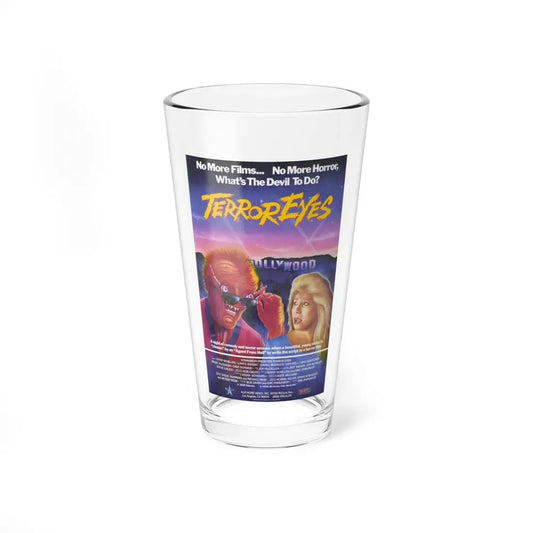 TERROR EYES 1988 Movie Poster - Pint Glass 16oz 16oz - Go Mug Yourself