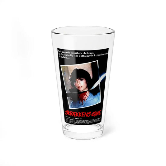 TERROR EYES (NIGHT SCHOOL) DANISH 1981 Movie Poster - Pint Glass 16oz 16oz - Go Mug Yourself