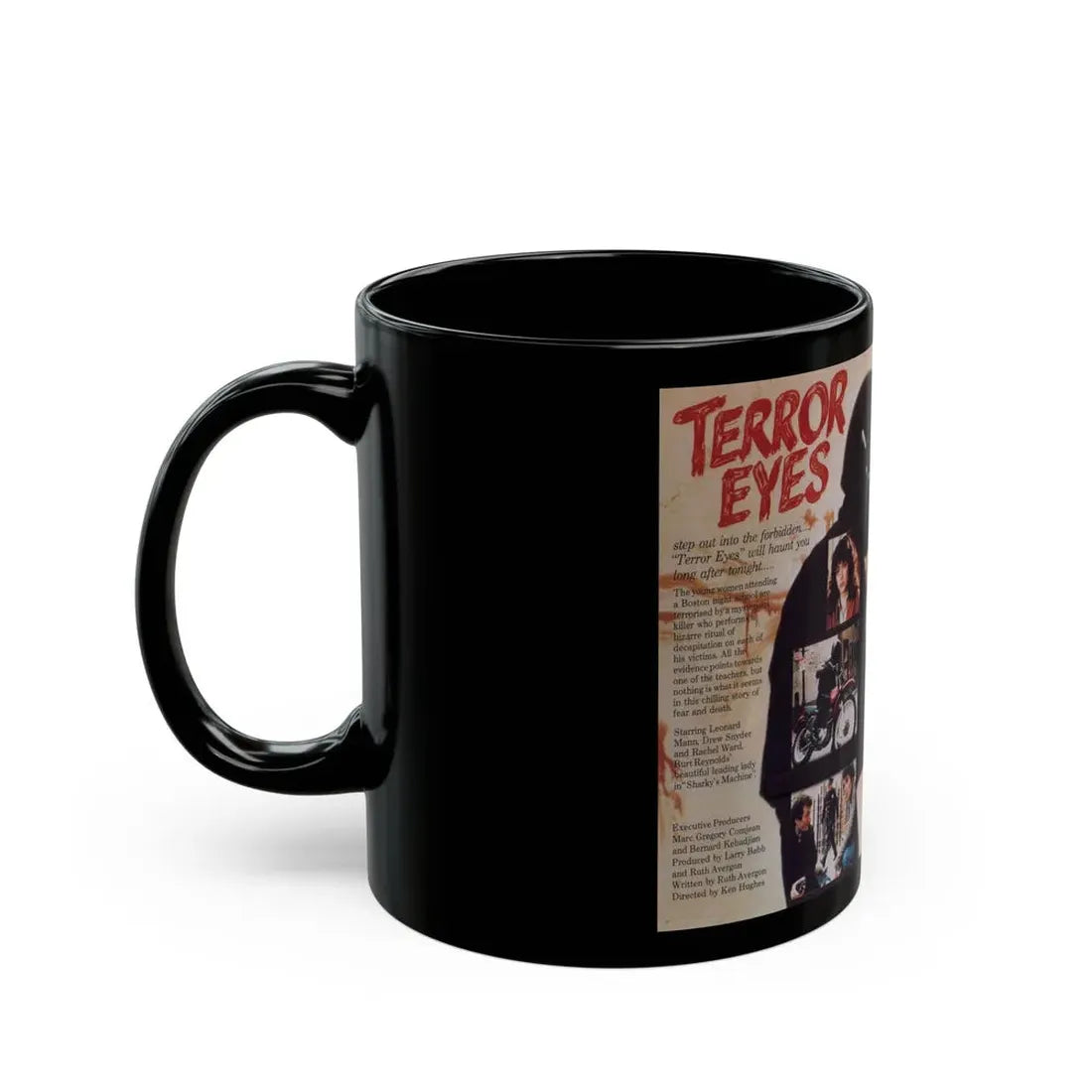 TERROR EYES (VHS COVER) - Black Coffee Mug - Go Mug Yourself