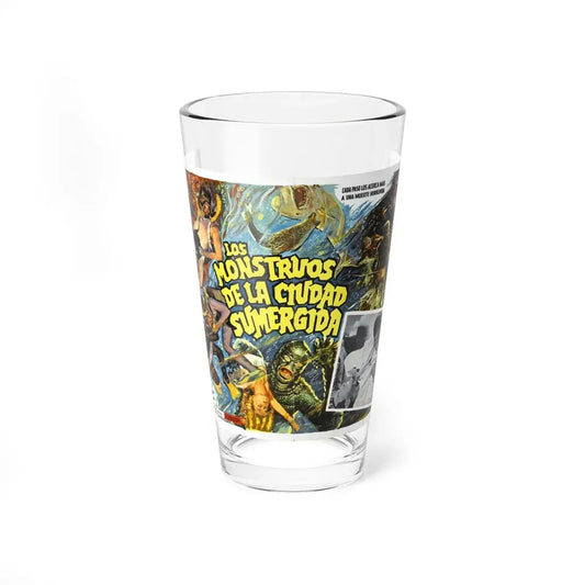 TERROR FROM BENEATH THE SEA 1966 Movie Poster - Pint Glass 16oz 16oz - Go Mug Yourself