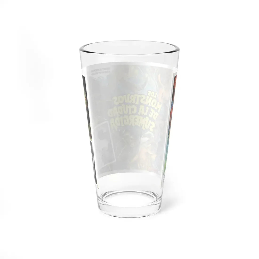 TERROR FROM BENEATH THE SEA 1966 Movie Poster - Pint Glass 16oz - Go Mug Yourself
