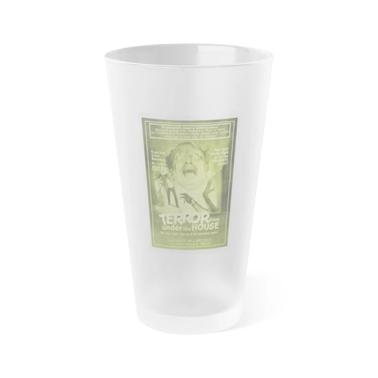 TERROR FROM UNDER THE HOUSE (AFTER JENNY DIED) 1971 Movie Poster - Frosted Pint Glass 16oz-Go Mug Yourself