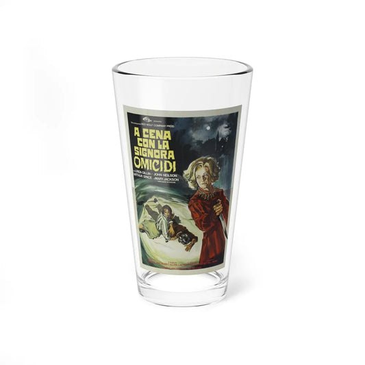 TERROR HOUSE (ITALIAN) 1972 Movie Poster - Pint Glass 16oz-16oz-Go Mug Yourself