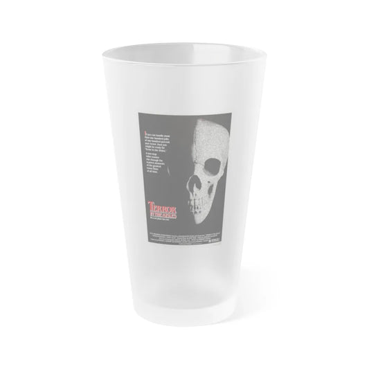 TERROR IN THE AISLES 1984 Movie Poster - Frosted Pint Glass 16oz-Go Mug Yourself