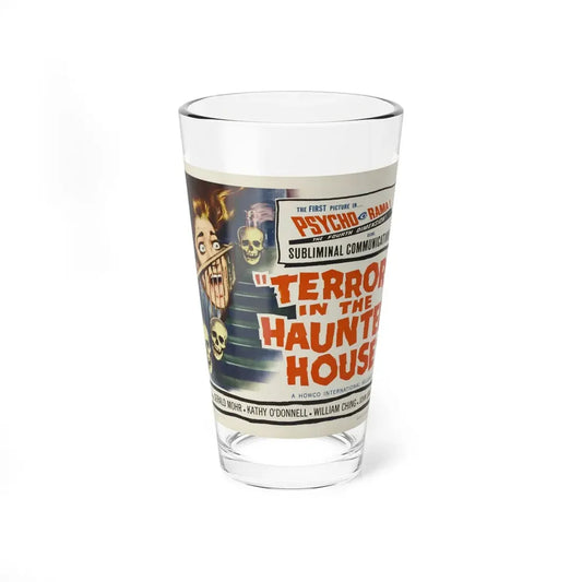 TERROR IN THE HAUNTED HOUSE (2) 1958 Movie Poster - Pint Glass 16oz 16oz - Go Mug Yourself