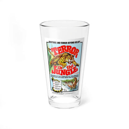 TERROR IN THE JUNGLE 1968 Movie Poster - Pint Glass 16oz 16oz - Go Mug Yourself