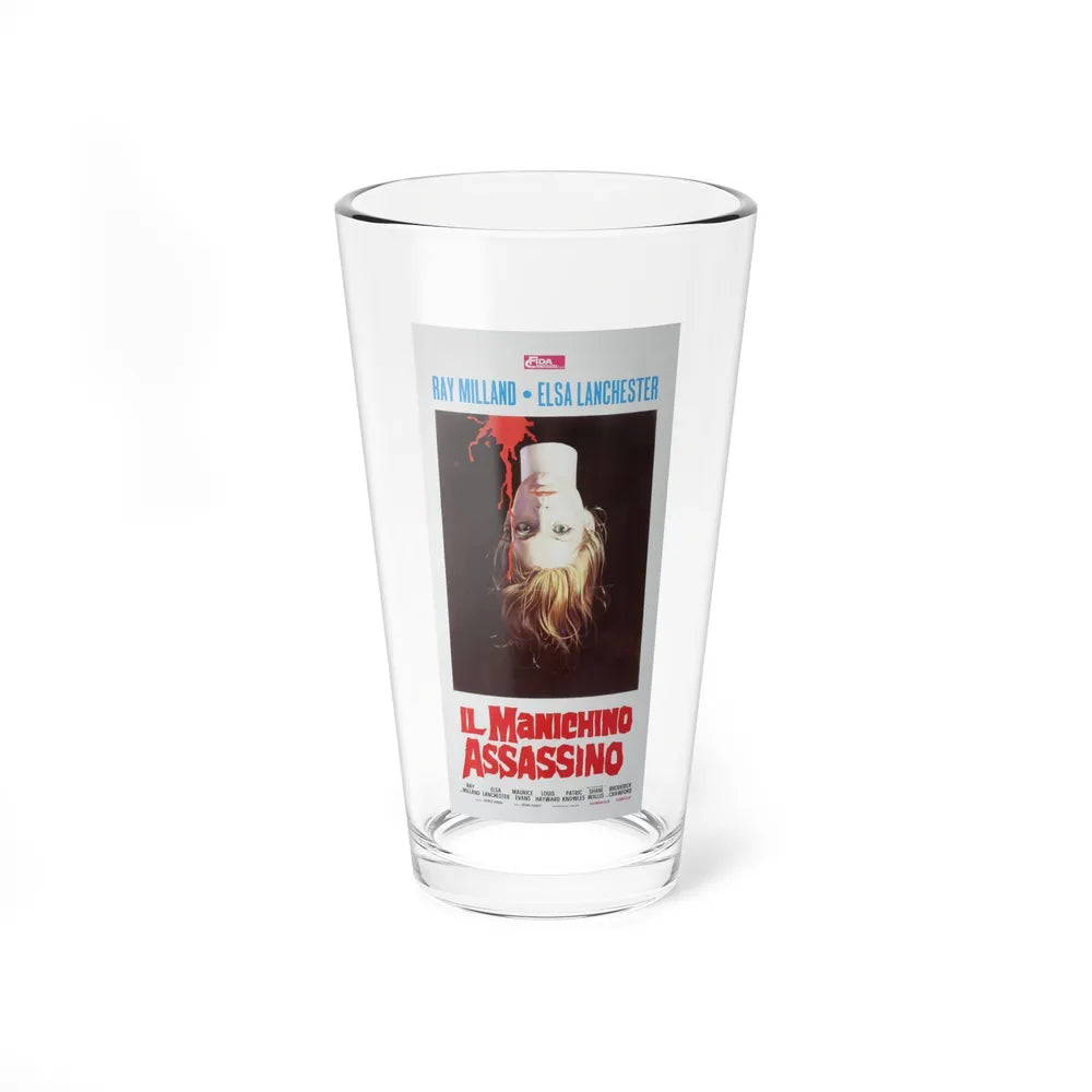 TERROR IN THE WAX MUSEUM (ITALIAN) 1973 Movie Poster - Pint Glass 16oz-16oz-Go Mug Yourself