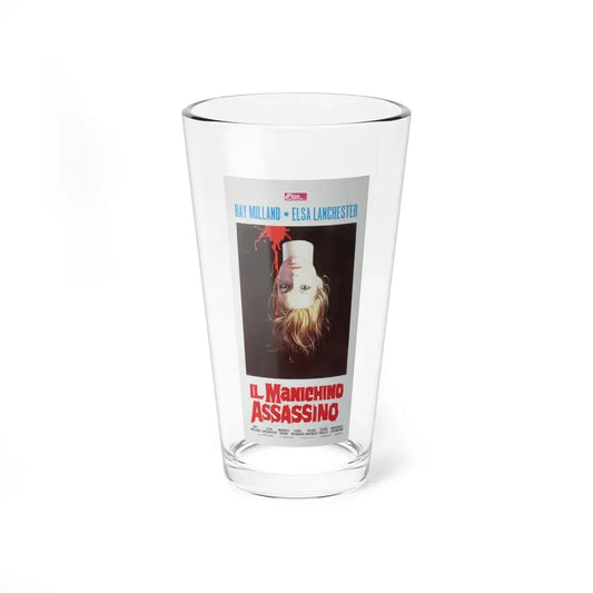TERROR IN THE WAX MUSEUM (ITALIAN) 1973 Movie Poster - Pint Glass 16oz 16oz - Go Mug Yourself