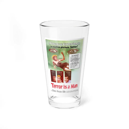 TERROR IS A MAN 1959 Movie Poster - Pint Glass 16oz 16oz - Go Mug Yourself