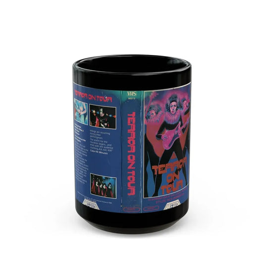 TERROR ON TOUR (VHS COVER) - Black Coffee Mug 15oz - Go Mug Yourself