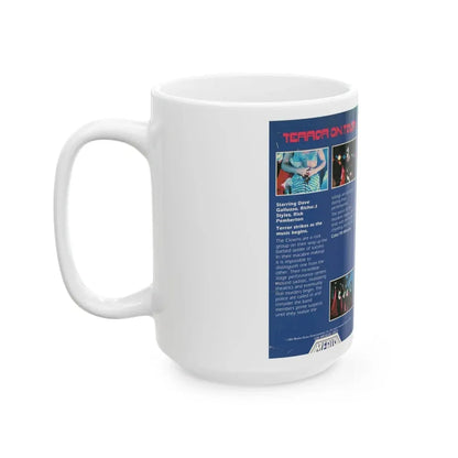 TERROR ON TOUR (VHS COVER) - White Coffee Mug - Go Mug Yourself