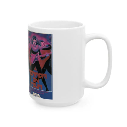 TERROR ON TOUR (VHS COVER) - White Coffee Mug - Go Mug Yourself