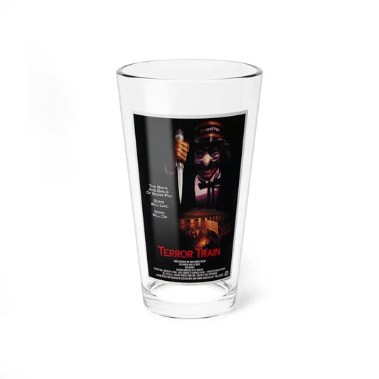 TERROR TRAIN 1980 Movie Poster - Pint Glass 16oz 16oz - Go Mug Yourself