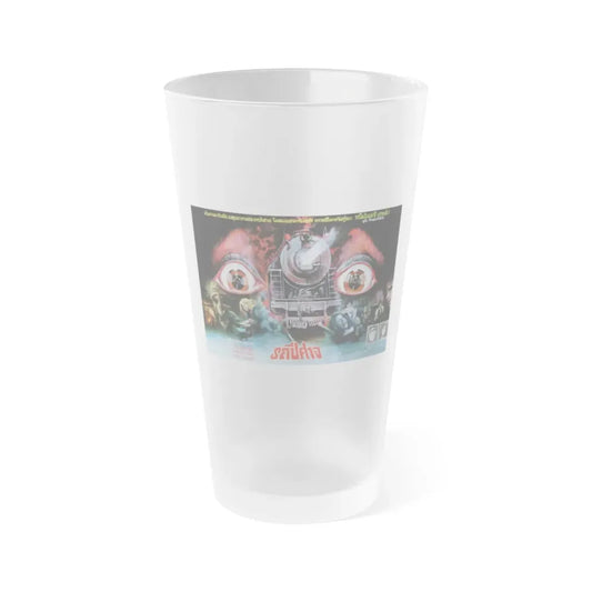 TERROR TRAIN (ASIAN) 1980 Movie Poster - Frosted Pint Glass 16oz Default Title - Go Mug Yourself
