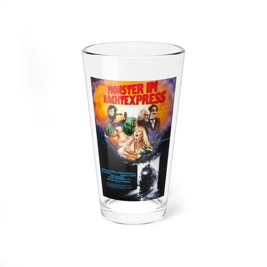 TERROR TRAIN (GERMAN) 1980 Movie Poster - Pint Glass 16oz 16oz - Go Mug Yourself