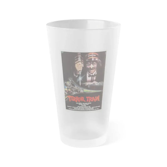 TERROR TRAIN (ITALIAN) 1980 Movie Poster - Frosted Pint Glass 16oz Default Title - Go Mug Yourself