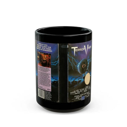 TERROR VISION (VHS COVER) - Black Coffee Mug 15oz - Go Mug Yourself