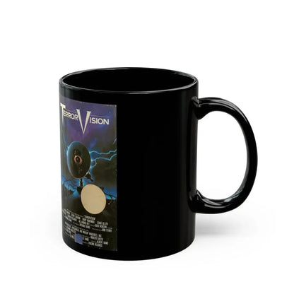TERROR VISION (VHS COVER) - Black Coffee Mug - Go Mug Yourself