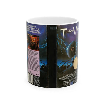 TERROR VISION (VHS COVER) - White Coffee Mug 11oz - Go Mug Yourself