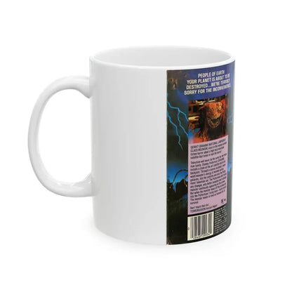 TERROR VISION (VHS COVER) - White Coffee Mug - Go Mug Yourself
