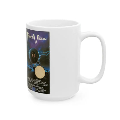 TERROR VISION (VHS COVER) - White Coffee Mug - Go Mug Yourself