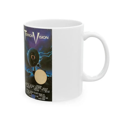 TERROR VISION (VHS COVER) - White Coffee Mug - Go Mug Yourself