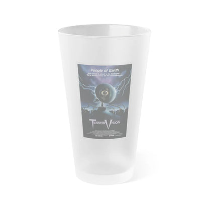 TERRORVISION 1986 Movie Poster - Frosted Pint Glass 16oz-Go Mug Yourself