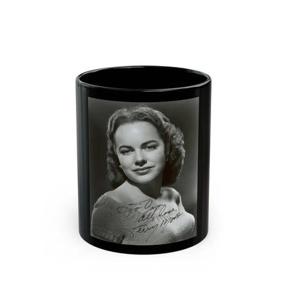 Terry Moore #07 (Vintage Female Icon) Black Coffee Mug-11oz-Go Mug Yourself