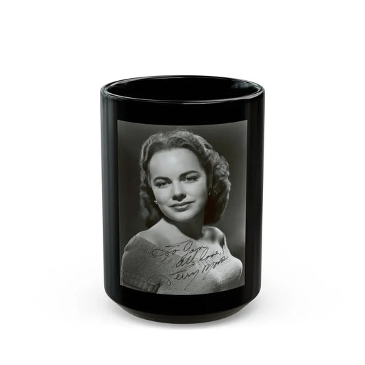 Terry Moore #07 (Vintage Female Icon) Black Coffee Mug 15oz - Go Mug Yourself