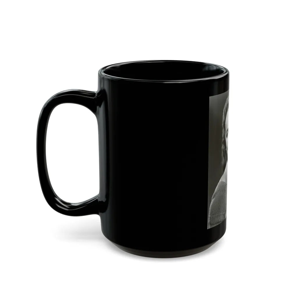 Terry Moore #07 (Vintage Female Icon) Black Coffee Mug-Go Mug Yourself