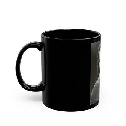 Terry Moore #07 (Vintage Female Icon) Black Coffee Mug-Go Mug Yourself