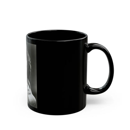 Terry Moore #07 (Vintage Female Icon) Black Coffee Mug-Go Mug Yourself