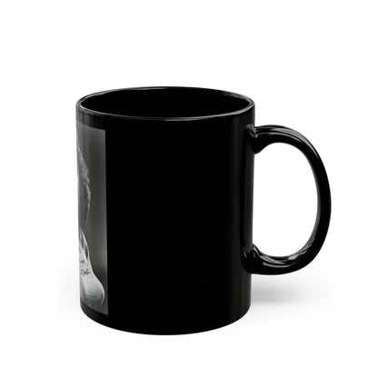 Terry Moore #07 (Vintage Female Icon) Black Coffee Mug - Go Mug Yourself