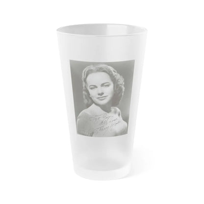 Terry Moore #07 (Vintage Female Icon) Frosted Pint Glass 16oz-16oz-Frosted-Go Mug Yourself