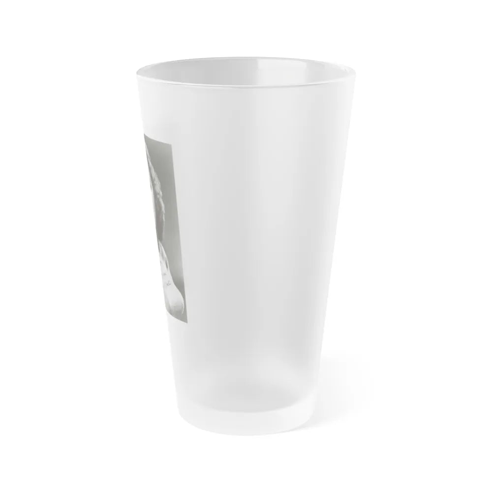 Terry Moore #07 (Vintage Female Icon) Frosted Pint Glass 16oz-Go Mug Yourself