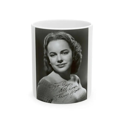 Terry Moore #07 (Vintage Female Icon) White Coffee Mug 11oz - Go Mug Yourself