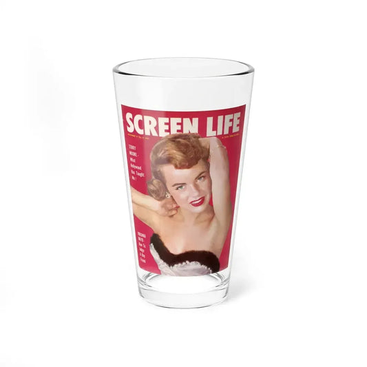 Terry Moore #09 - Mag. Cover (Vintage Female Icon) Pint Glass 16oz 16oz - Go Mug Yourself